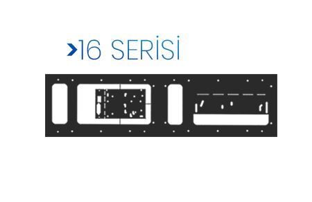 16CM Yükseklik P10 Kırmızı Kayan Yazı